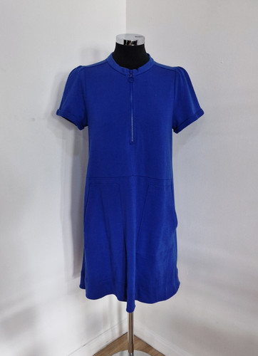 Blaues jersey etuikleid - blaues,