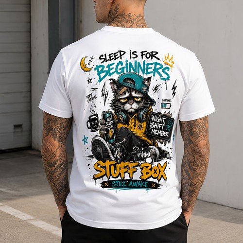 Stuff box herren shirt night - stuff,